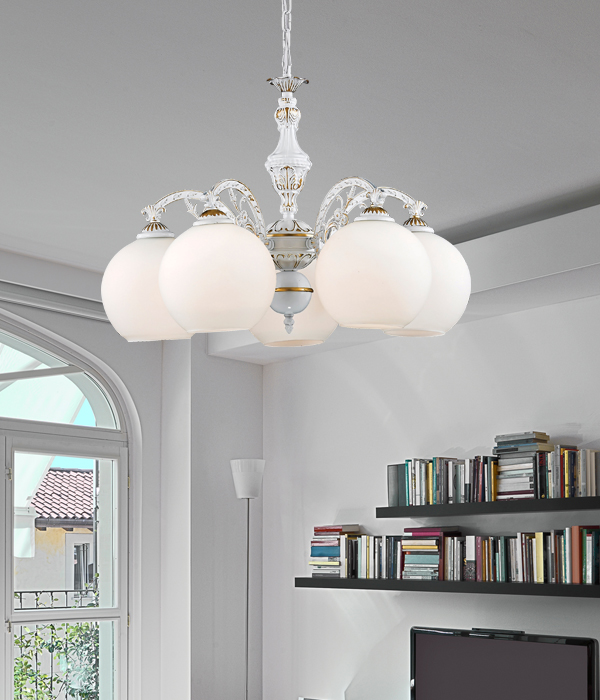 프란체 5등 펜던트식탁등, LED식탁등, 인테리어조명