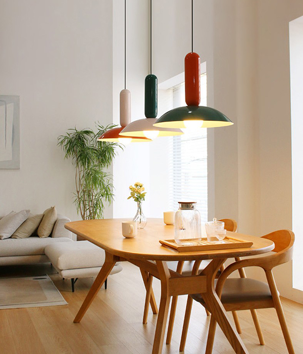 마몬 펜던트 인테리어 식탁등 Ø400 (오렌지/베이비핑크/그린 )